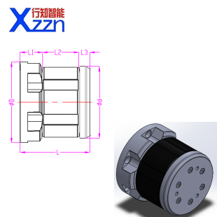 6寸悬臂式卡头-气涨轴